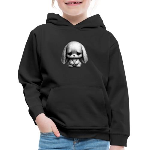 Sad Puppy Meme with Puppy Standing - Kids‘ Premium Hoodie