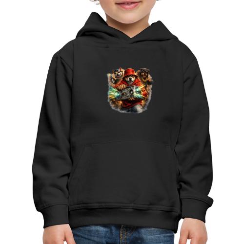Urban Beat Dog Heroes - Kids‘ Premium Hoodie