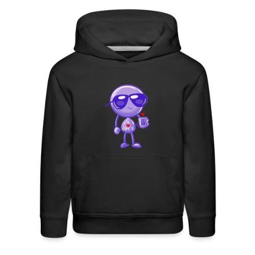 Smoon_I love Mrs S Purple - Kids‘ Premium Hoodie