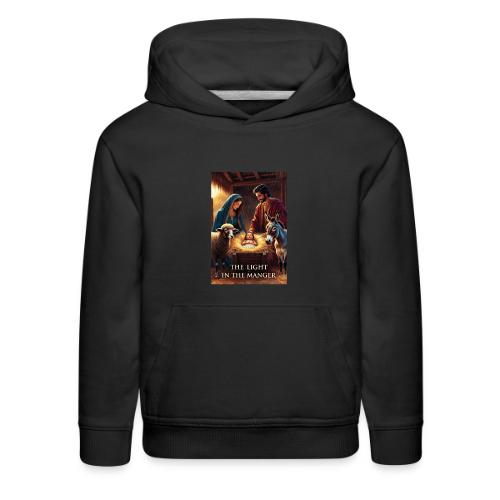 Nativity Manger T-Shirt - Kids‘ Premium Hoodie