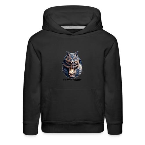 Hygge Ember Fox T-Shirt - Kids‘ Premium Hoodie
