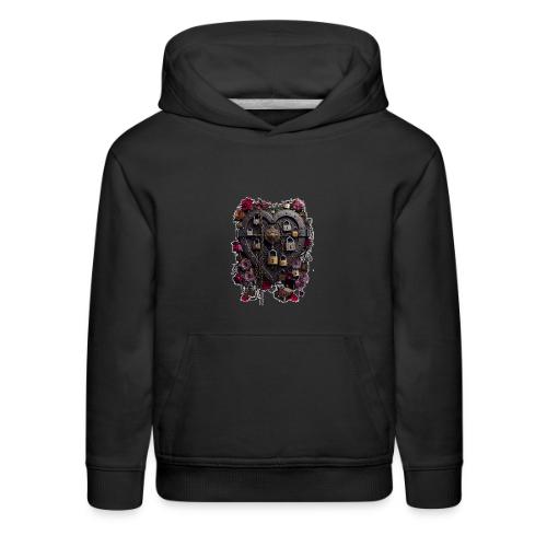 My Heart Permanently on Vacation T-Shirt - Kids‘ Premium Hoodie