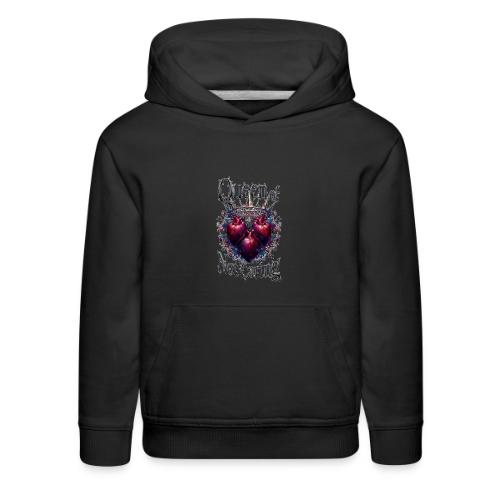Queen of Not Caring T-Shirt - Kids‘ Premium Hoodie