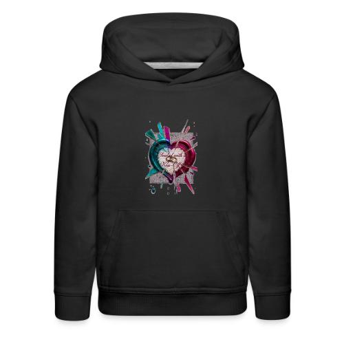 Sealed with a Kiss-Off T-Shirt - Kids‘ Premium Hoodie
