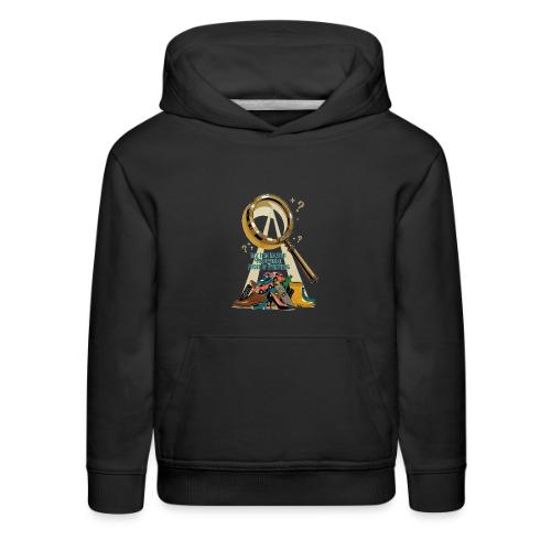 Lost Item Locator T Shirt, Professional Finder Mug - Kids‘ Premium Hoodie