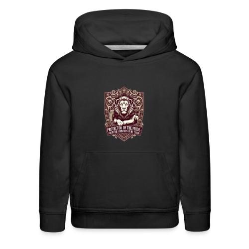 Protector of the Pride T Shirt, Sarcastic Dad Gif - Kids‘ Premium Hoodie