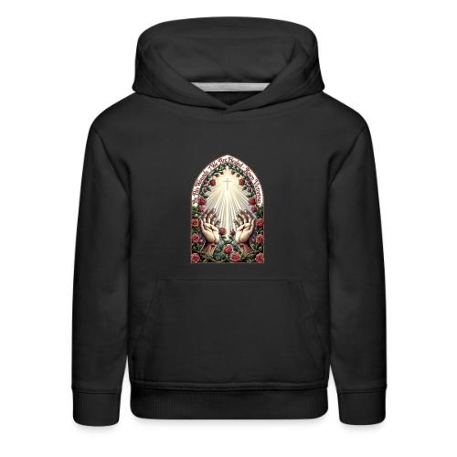 Easter By His Wounds Healed T Shirt, Renewal Gift - Kids‘ Premium Hoodie
