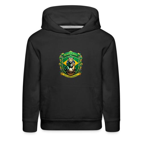 Brazil Jaguar Glory Tee, Brazilian Pride Gift - Kids‘ Premium Hoodie
