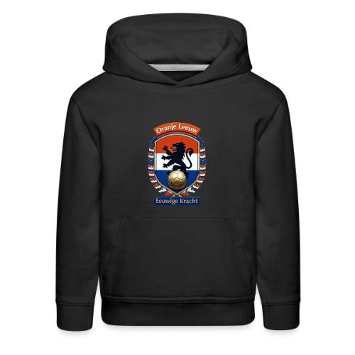 Netherlands Lion Premium T-Shirt, Dutch Flag Gift - Kids‘ Premium Hoodie
