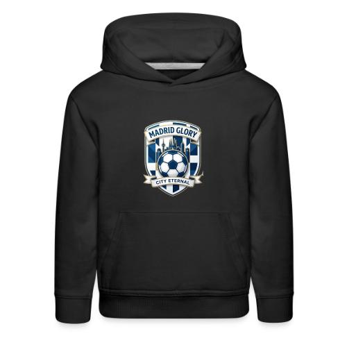 Madrid Skyline Glory T Shirt, Madrid Fan Gift - Kids‘ Premium Hoodie