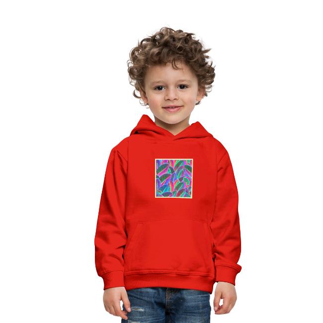 Vivid Leaf Pattern Design