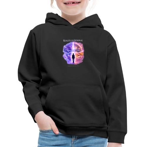 Reality Is Optional Cosmic Reality Shifting Portal - Kids‘ Premium Hoodie