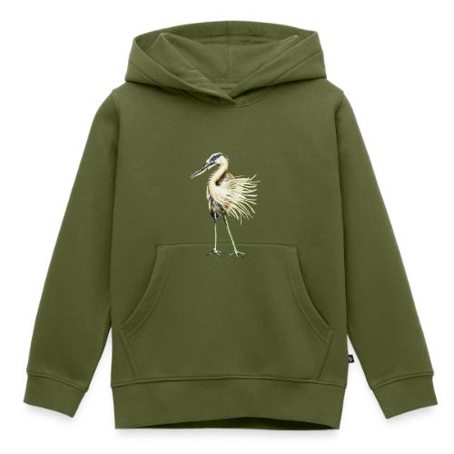 Great Blue Heron - Kids‘ Premium Hoodie