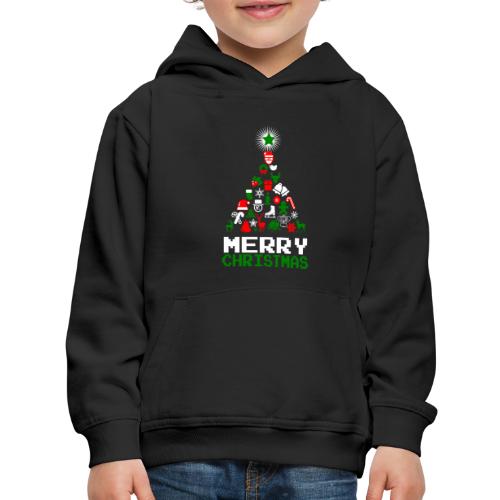 Ornament Merry Christmas Tree - Kids‘ Premium Hoodie