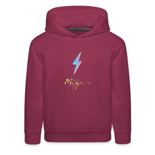 Team Magic With Lightning Bolt - Kids‘ Premium Hoodie