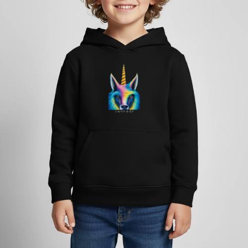 Mythical Unicorn in Korean - Kids‘ Premium Hoodie