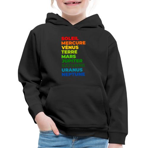 Solar System in Color - Kids‘ Premium Hoodie