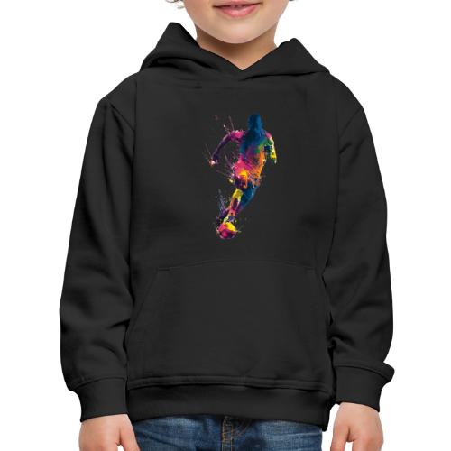 Soccer: Kick of Colors - Kids‘ Premium Hoodie
