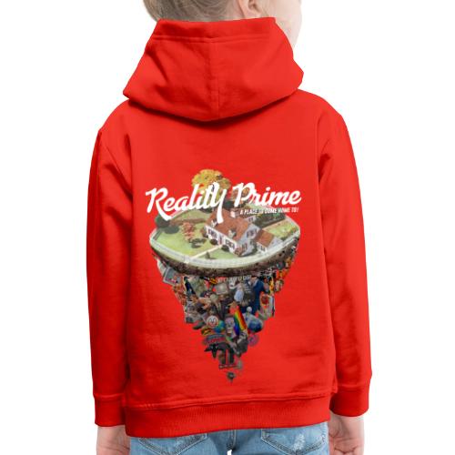 Reality Prime (On Color, Back Design) - Kids‘ Premium Hoodie