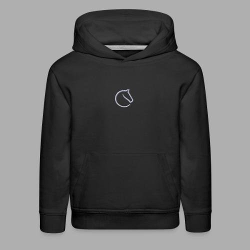 embroidered logo - Kids‘ Premium Hoodie
