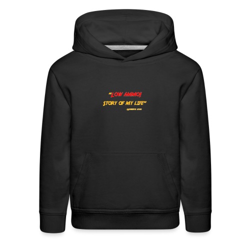 Logoed back with low ammo front - Kids‘ Premium Hoodie