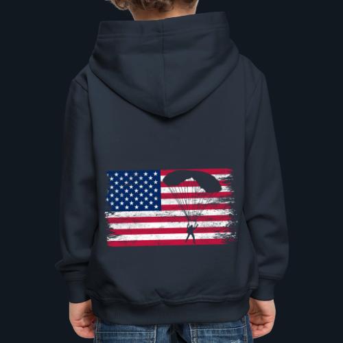 American paratrooper 1 - Kids‘ Premium Hoodie