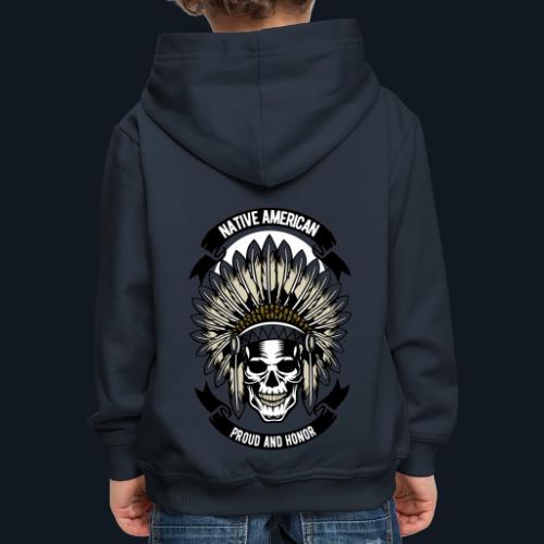 Native American Proud and Honor - Kids‘ Premium Hoodie
