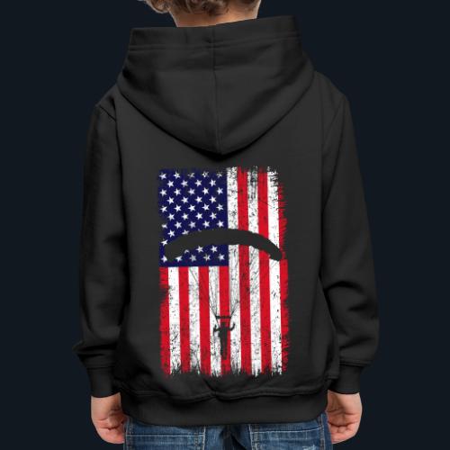 American paratrooper 2 - Kids‘ Premium Hoodie