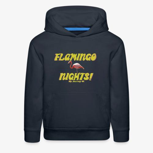 Flamingo Nights - Kids‘ Premium Hoodie