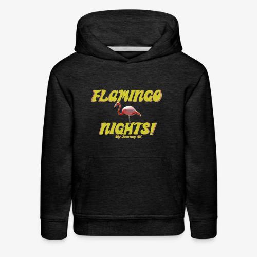 Flamingo Nights - Kids‘ Premium Hoodie