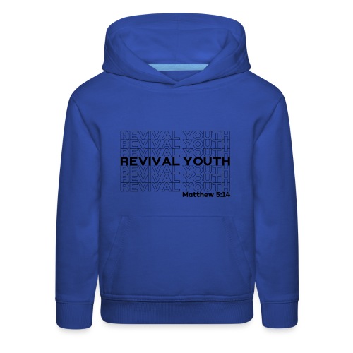 Revival Youth Grocery Bag Design - Kids‘ Premium Hoodie