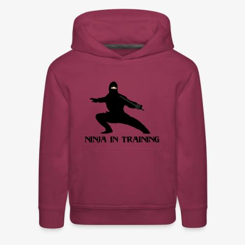 Ninja in training - Kids‘ Premium Hoodie