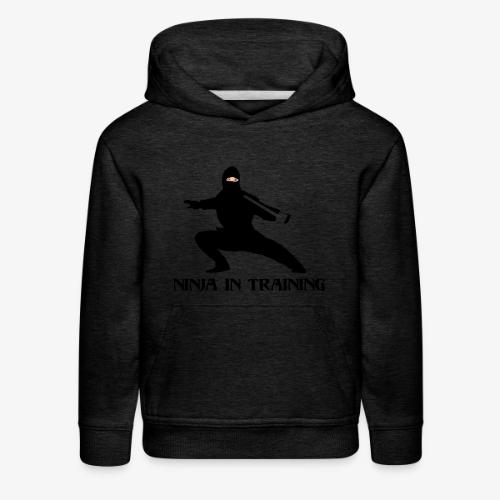 Ninja in training - Kids‘ Premium Hoodie