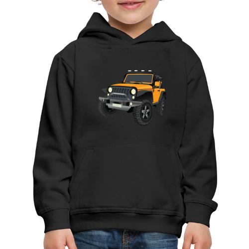 Wrangler 4x4 Yellow - Kids‘ Premium Hoodie