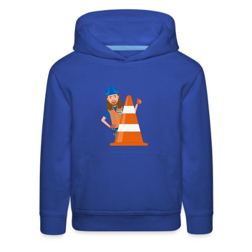Handyman Hal Safety Cone - Kids‘ Premium Hoodie
