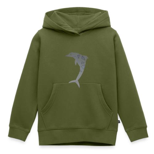 dolphin art deco - Kids‘ Premium Hoodie