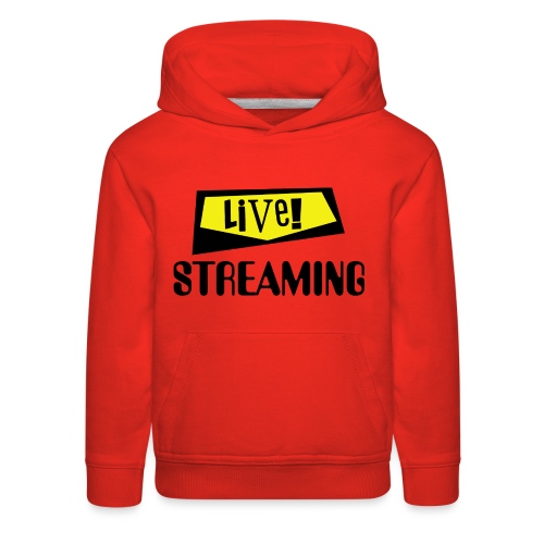 Live Streaming - Kids‘ Premium Hoodie