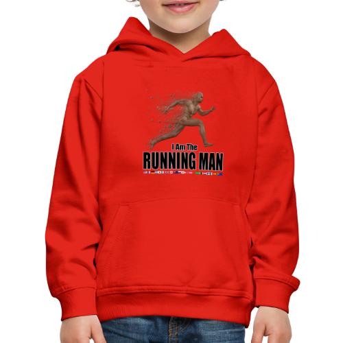 I am the Running Man - Cool Sportswear - Kids‘ Premium Hoodie