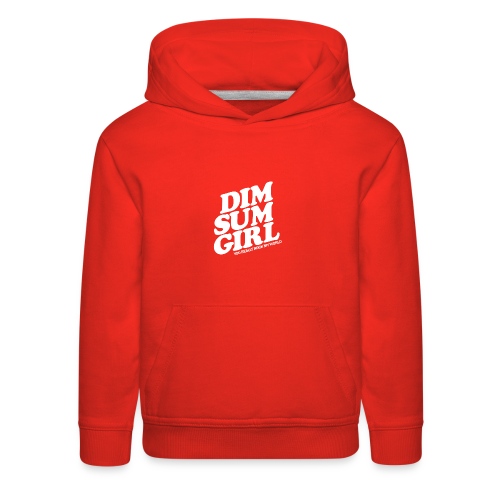 Dim Sum Girl white - Kids‘ Premium Hoodie
