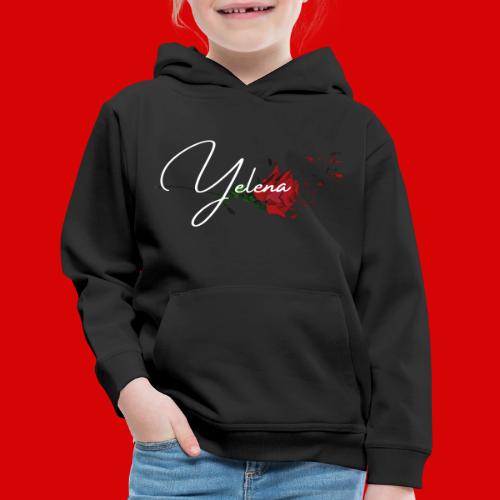Yelena Logo 2 - Kids‘ Premium Hoodie