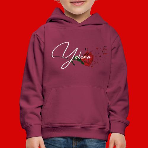 Yelena Logo 2 - Kids‘ Premium Hoodie
