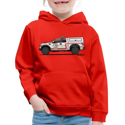 Cal Fire SDC R4pt0r Truck - Kids‘ Premium Hoodie