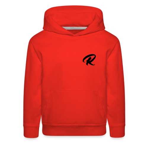 Revival Youth Black R Logo - Kids‘ Premium Hoodie