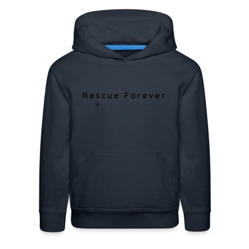 Rescue Purrfect Basic Logo - Kids‘ Premium Hoodie