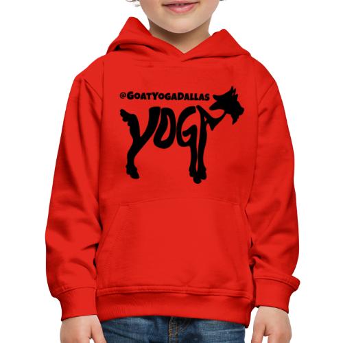 Goat Yoga Dallas - Kids‘ Premium Hoodie