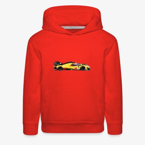 Fast Yellow Car by MR Photo - Kids‘ Premium Hoodie