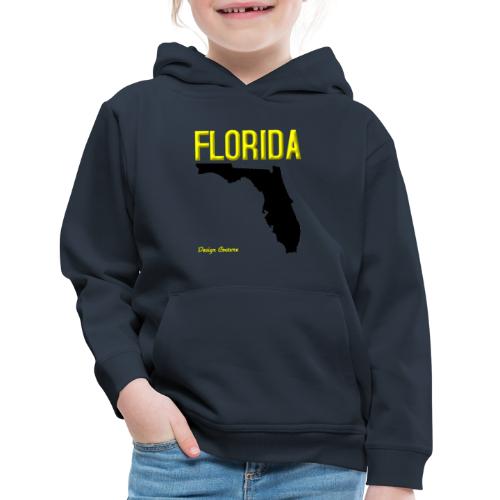 FLORIDA REGION MAP YELLOW - Kids‘ Premium Hoodie