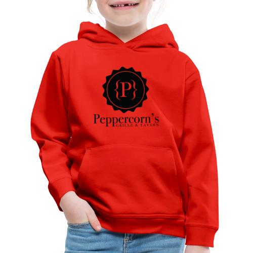 Logo Text Combo Black - Kids‘ Premium Hoodie