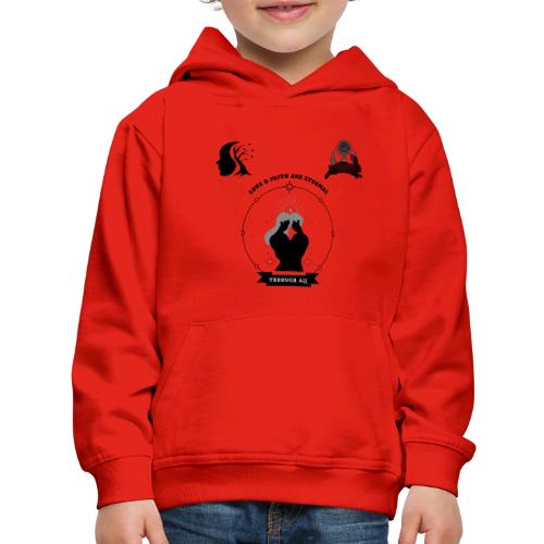 Love & Faith - Kids‘ Premium Hoodie