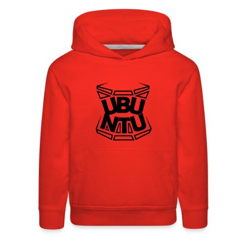 UBUNTU-LOGO-BLK-7 - Kids‘ Premium Hoodie